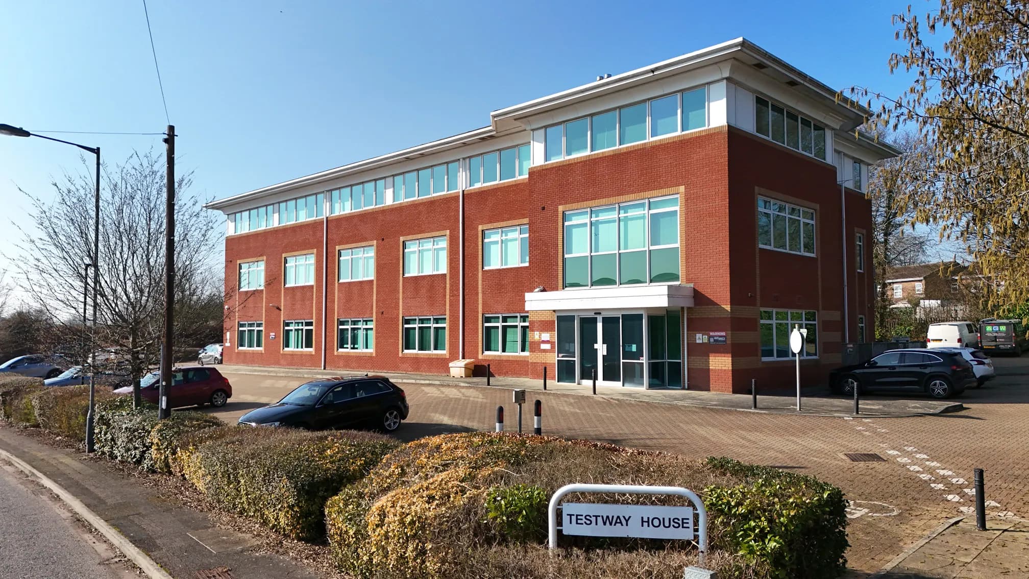 Testway House & Adjoining Land, Greenwich Way, Andover SP10 4JZ: Freehold land with potential for commercial or residential development subject to planning