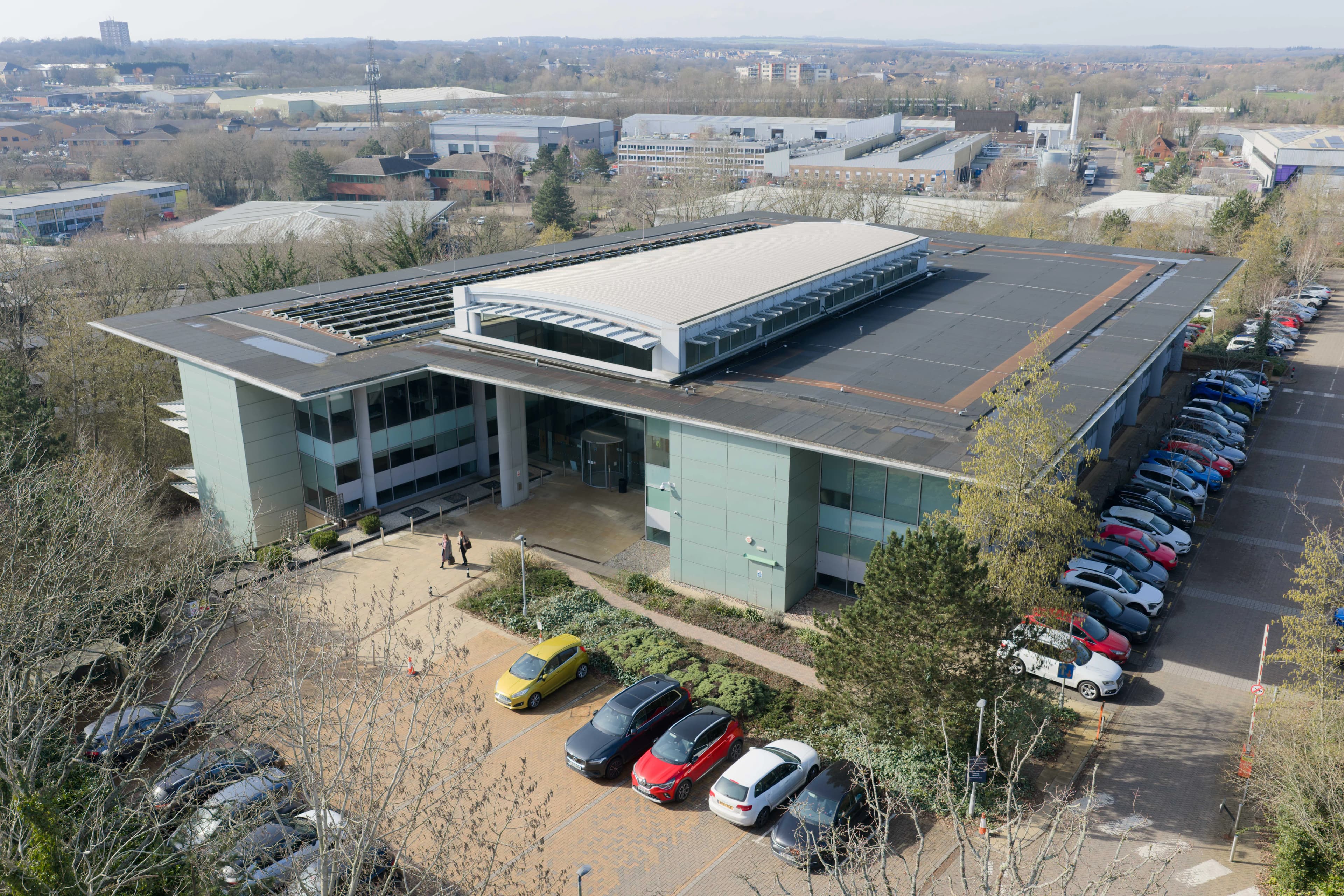 DMF House, Lutyens Close, Basingstoke RG24 8AG: Rare freehold headquarter style office opportunity