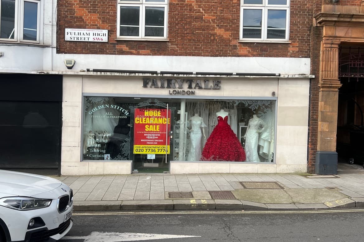 High Street Retail / Commercial Unit For Sale in Fulham, London, SW6