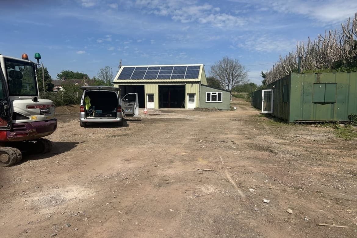 Freehold unit and yard for sale in Yeovil