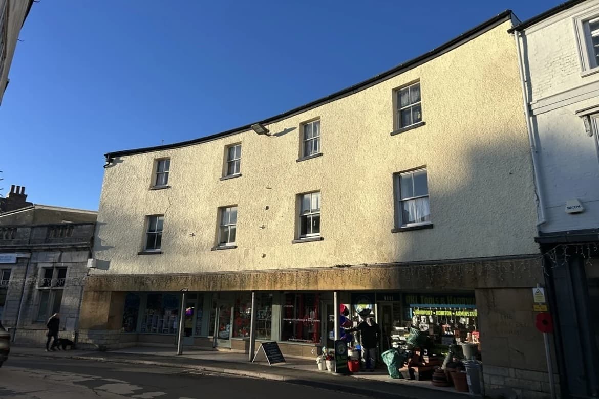 Residential and Retail Investment Property in Axminster, Devon, EX13