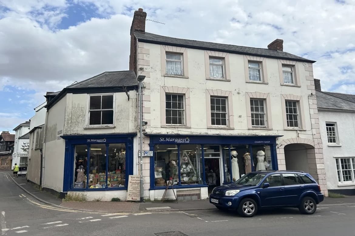 Ground Floor Retail with Upper Floors Flats For Sale in Wiveliscombe 1
