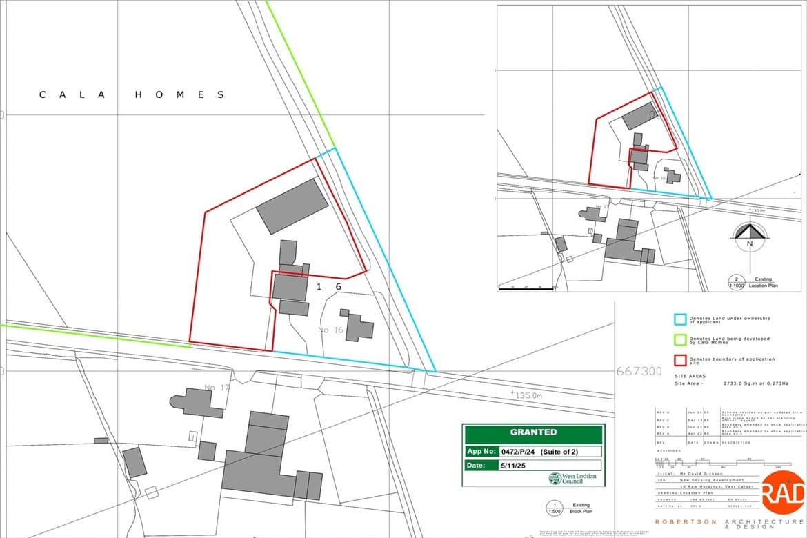 Development Site With Planning Permission For Sale in East Calder 3