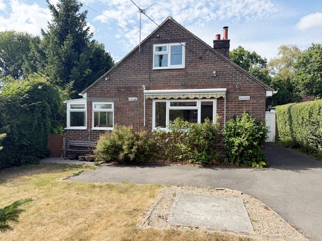 Broomfields, Courtlands Road, Nutley, Uckfield TN22 3LS: Detached Bungalow With Roof Conversion And Potential