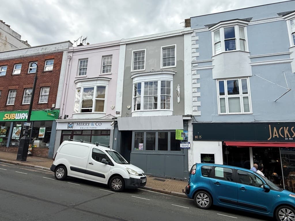 73 & 74 Union Street, Ryde PO33 2LN: Vacant Four Storey Freehold Town Centre Building With Potential