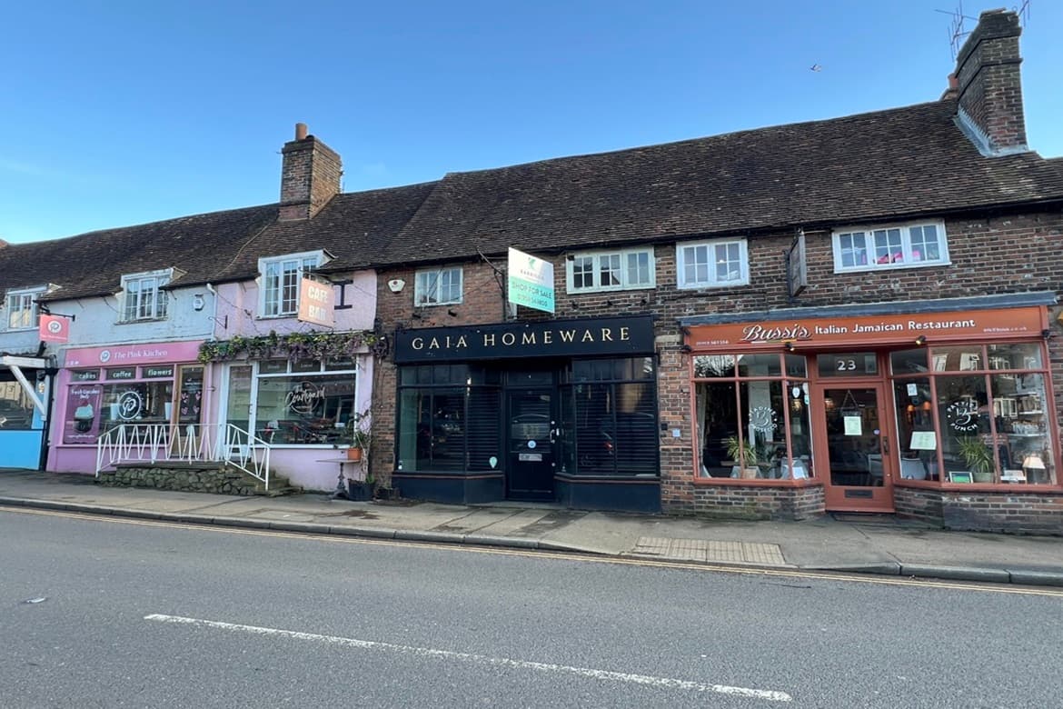 Shop with Garden For Sale in Westerham, Kent