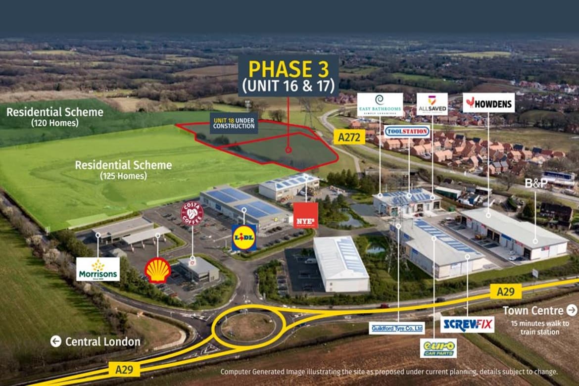 Business Units For Sale or To Let in Billingshurst, RH14
