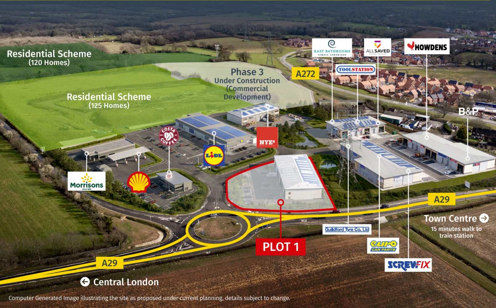 New Build Unit For Sale or To Let in Billingshurst, RH14